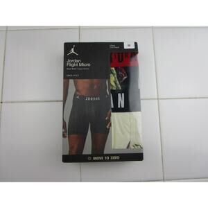 Jordan Flight Micro Boxer Briefs Printed Logo‎ JM0671-782 Men's Medium Underwear